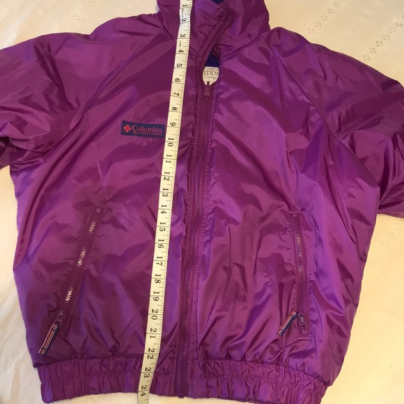 Girls Columbia Sportswear Company Youth Plum/Purple Puffer Jacket - Picture 11 of 12